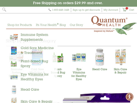 'quantumhealth.com' screenshot