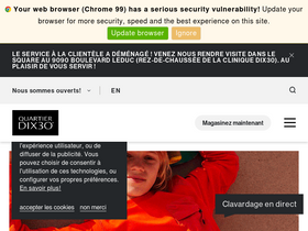 'quartierdix30.com' screenshot