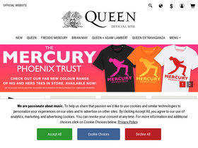 'queenonlinestore.com' screenshot