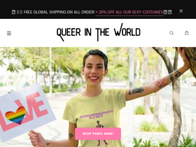 'queerintheworldshop.com' screenshot