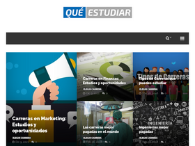 'queestudiar.org' screenshot