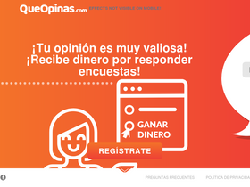'queopinas.com' screenshot
