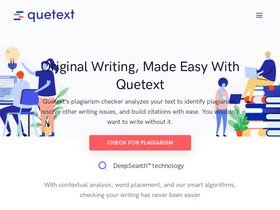 'quetext.com' screenshot