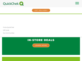 'quickchek.com' screenshot
