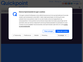 'quickpoint.dk' screenshot