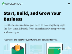 'quicksprout.com' screenshot