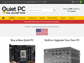 'quietpc.com' screenshot