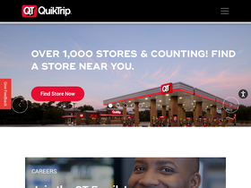 'quiktrip.com' screenshot