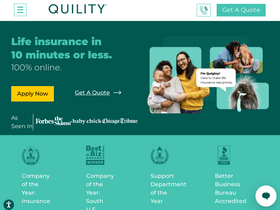 'quility.com' screenshot