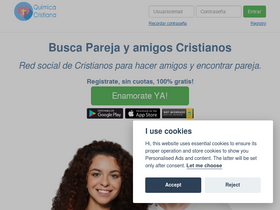 'quimicacristiana.com' screenshot