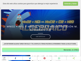 'quimicaoficial.com' screenshot