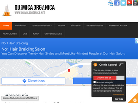 'quimicaorganica.net' screenshot