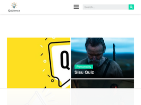 'quizience.com' screenshot