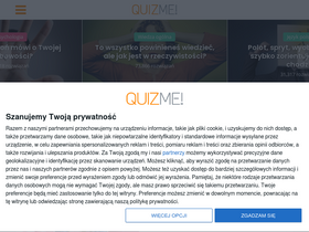 'quizme.pl' screenshot