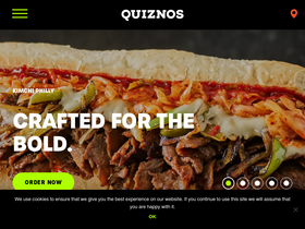 'quiznos.com' screenshot