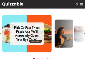'quizzable.com' screenshot