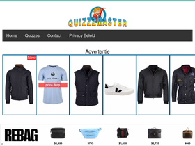 'quizzzmaster.nl' screenshot
