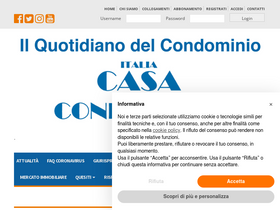 'quotidianodelcondominio.it' screenshot