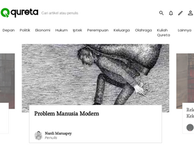 'qureta.com' screenshot