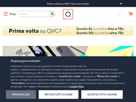 'qvc.it' screenshot