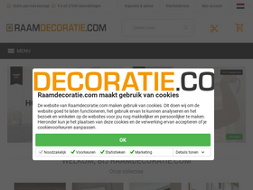 'raamdecoratie.com' screenshot