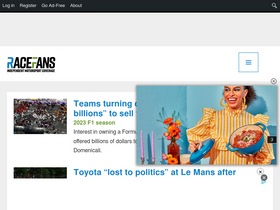 'racefans.net' screenshot