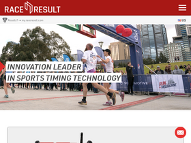 'raceresult.com' screenshot