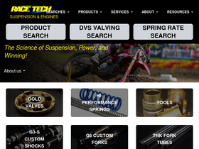 'racetech.com' screenshot