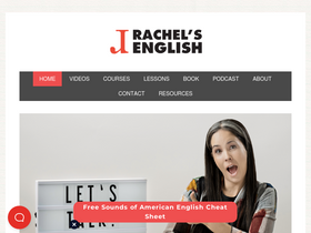'rachelsenglish.com' screenshot