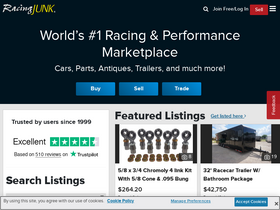 'racingjunk.com' screenshot