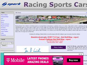 'racingsportscars.com' screenshot