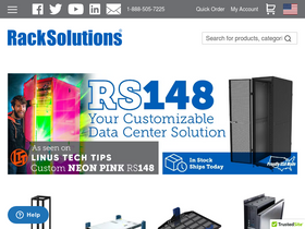 'racksolutions.com' screenshot