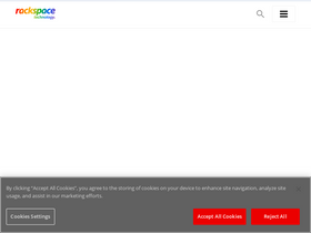 'rackspace.com' screenshot