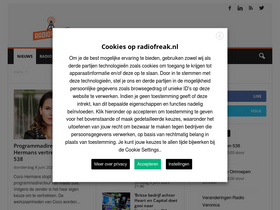 'radiofreak.nl' screenshot