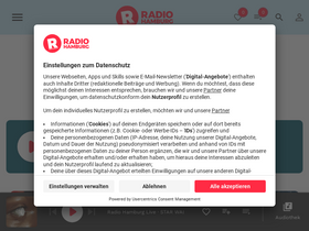 'radiohamburg.de' screenshot