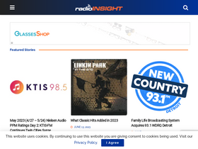 'radioinsight.com' screenshot