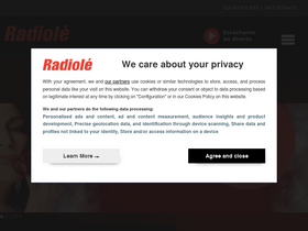 'radiole.com' screenshot