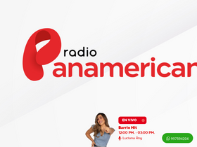 'radiopanamericana.com' screenshot