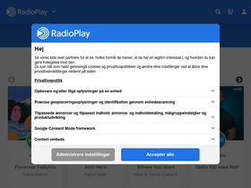 'radioplay.dk' screenshot
