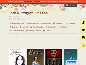 'radiotruyen.com' screenshot