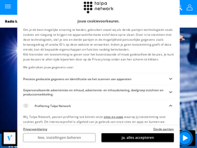 'radioveronica.nl' screenshot