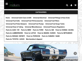 'radiumauto.com' screenshot