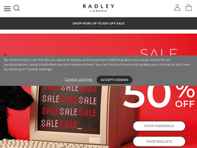 'radleylondon.com' screenshot