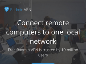 'radmin-vpn.com' screenshot