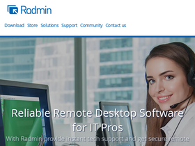 'radmin.com' screenshot