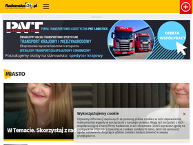 'radomsko24.pl' screenshot