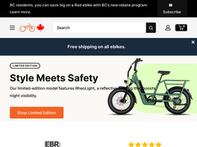 'radpowerbikes.ca' screenshot
