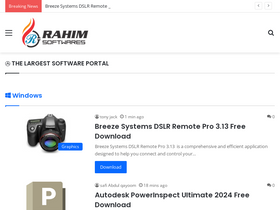 'rahim-soft.com' screenshot