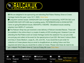 'railcam.uk' screenshot