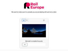'raileurope.com' screenshot